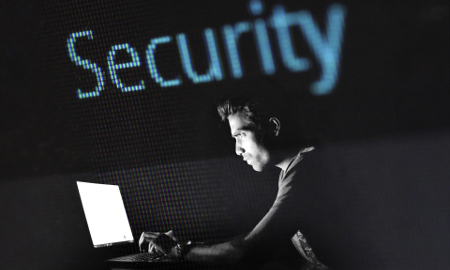 Network security illustration